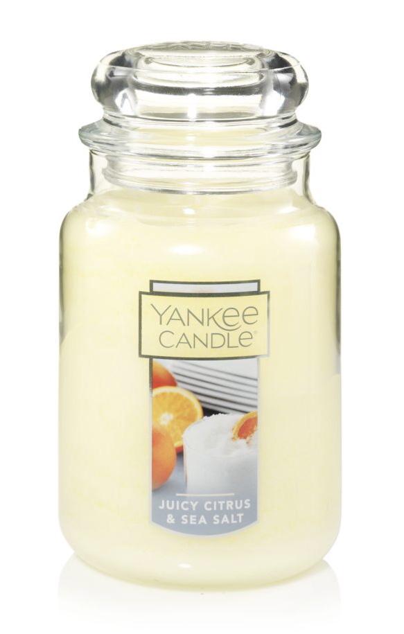 Yankee Candle Citrus & Sea Salt Scent 22 oz