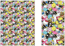 HELLO KITTY ANIME CHARACTERS ALL OVER PRINT KITCHEN DECOR TEA TOWEL