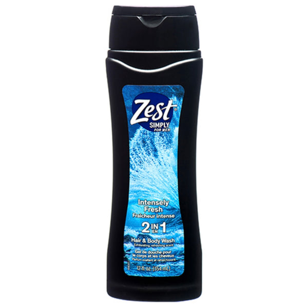 Zest Men 2 in 1 Intensely Fresh 12 oz