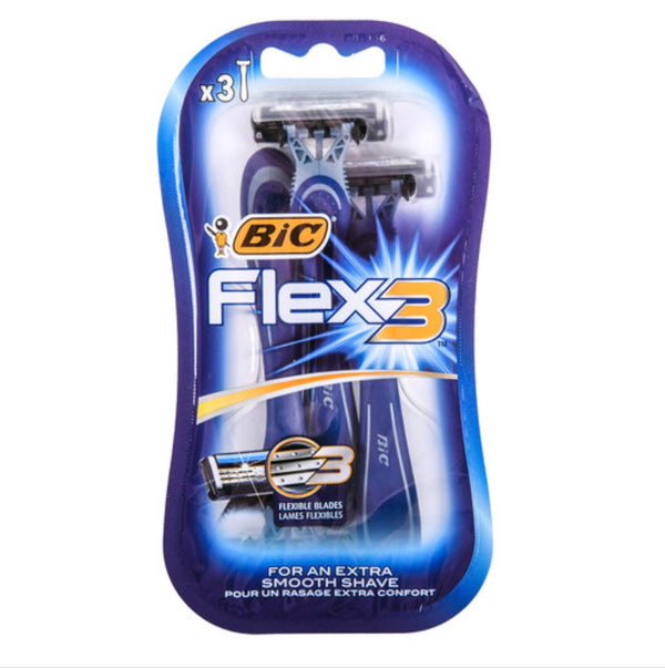 Bic Flex Comfort Razors 3 Pk