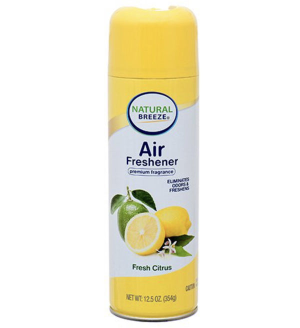 Natural Breeze Air Freshener (Fresh Citrus Scent) 12.5 oz