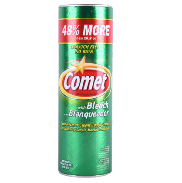 Comet Cleaner w/Bleach 25 oz