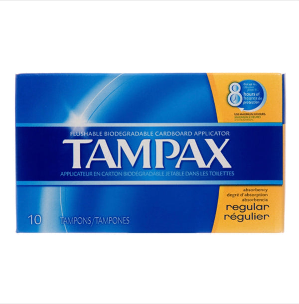 Tampax Tampons Regular 10 ct