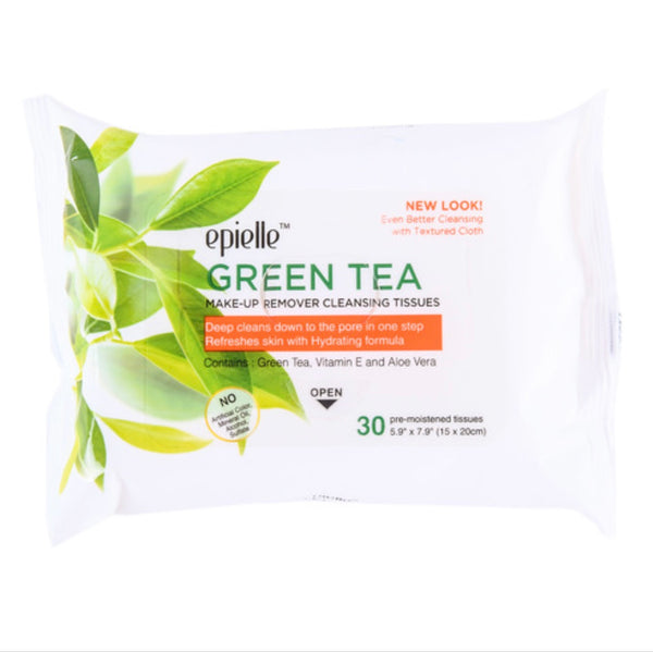 Epielle Cleansing Tissue Green Tea 30 ct