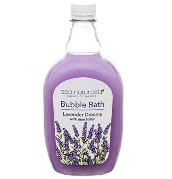 Spa Naturals Bubble Bath Lavender Dreams 24 Oz