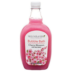Spa Naturals Bubble Bath Cherry Blossom W / Shea Butter 24 Oz