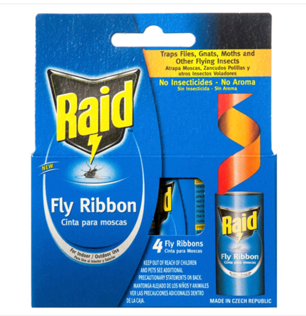 Raid Fly Ribbon #FR3B-Raid 4 Pk