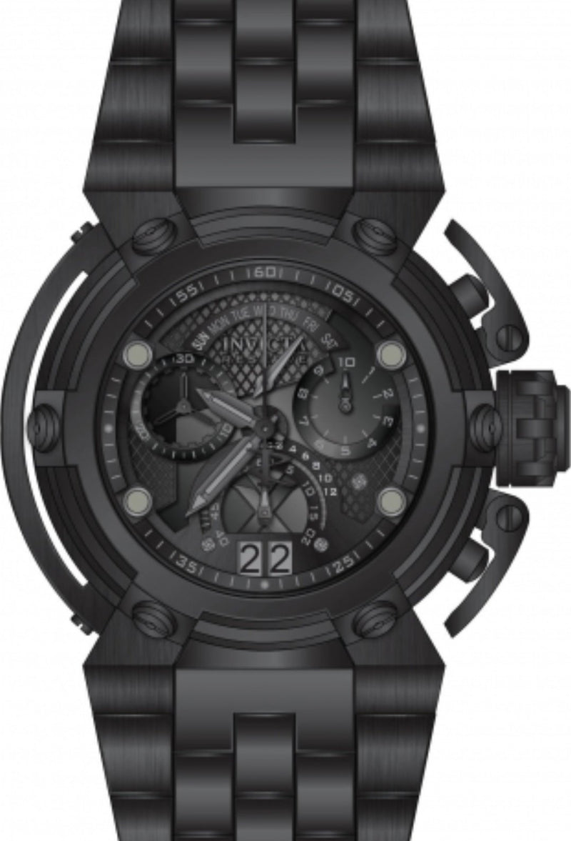 Invicta Reserve Men's 46mm X-Wing Combat Swiss Quartz Watch w/ Flashlight & 1DC