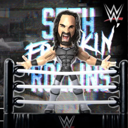 WWE SETH ROLLINS FIGURE EXCLUSIVE SLAM LOOT COLLECTIBLE FIGURE 3D STANDEE