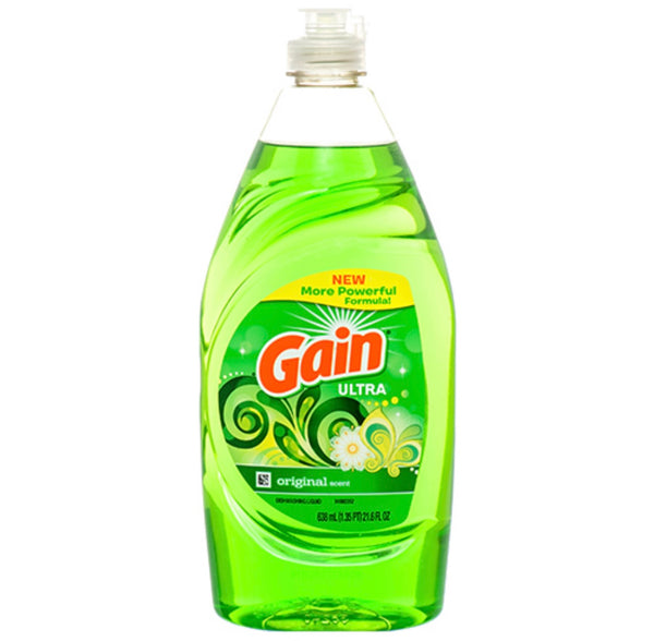 Gain Dish Liquid Original Scent 8 oz