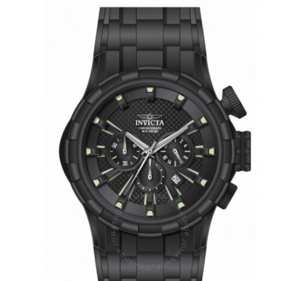 Invicta I-Force Quartz Men's Black Watch - 52mm  - (16974-SPECIAL)
