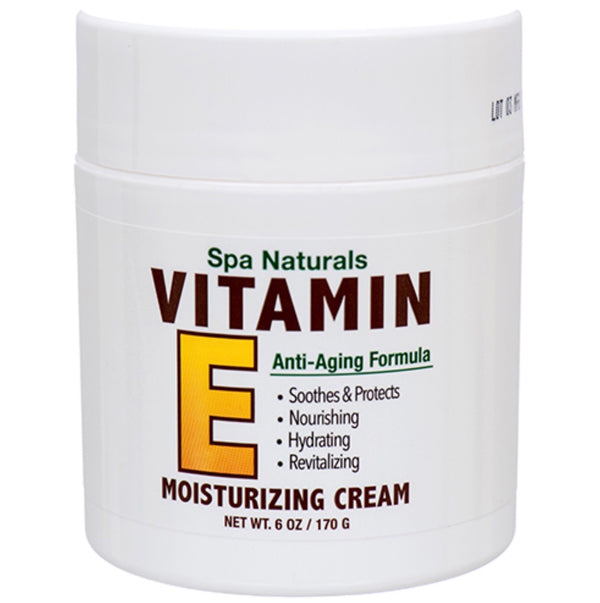 Spa Naturals Vitamin E Moisturizing Cream 6 oz