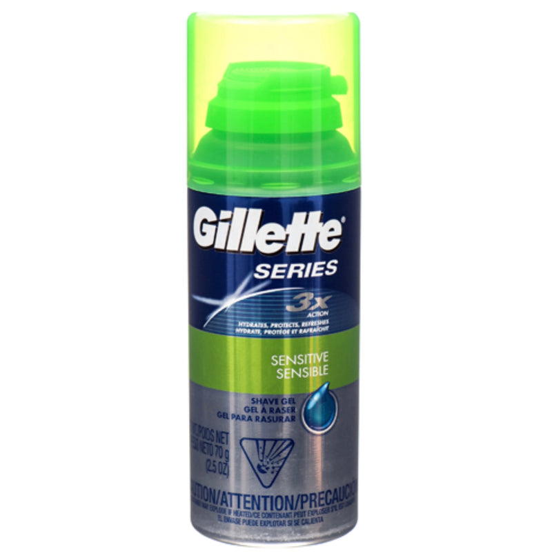 Gillette Shave Gel Sensitive 2.5 oz