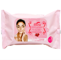 Bluna Facial Cleansing Tissue Pomegranate Scent 30 ct