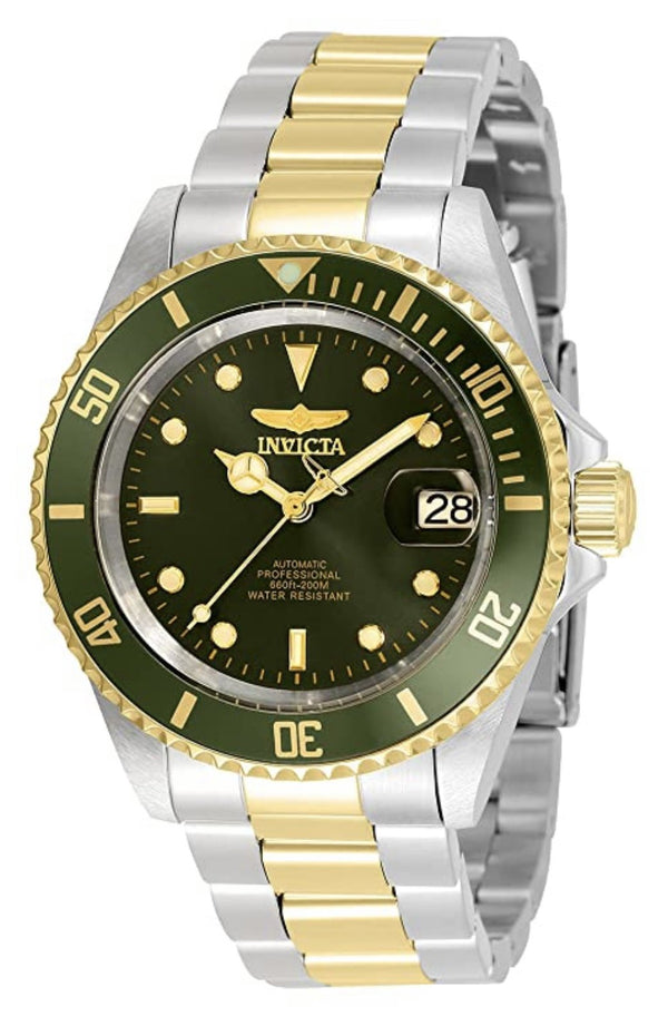 Invicta Men's 34041 Pro Diver Automatic 3 Hand Black Dial Watch