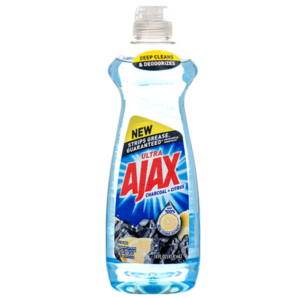 Ajax Dish Detergent Charcoal and Citrus Scent 14 0z