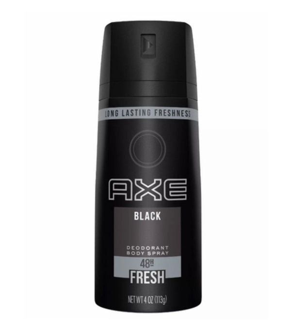 Axe Bodyspray Deodorant Black Scent 4oz