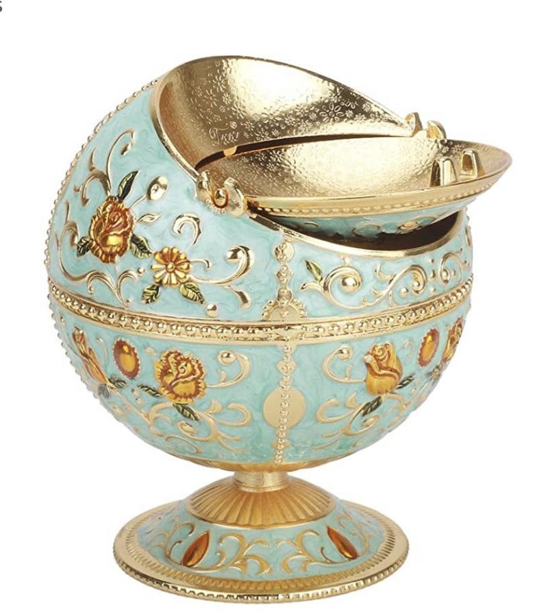 Smoking Ashtray (Light Jade Green)