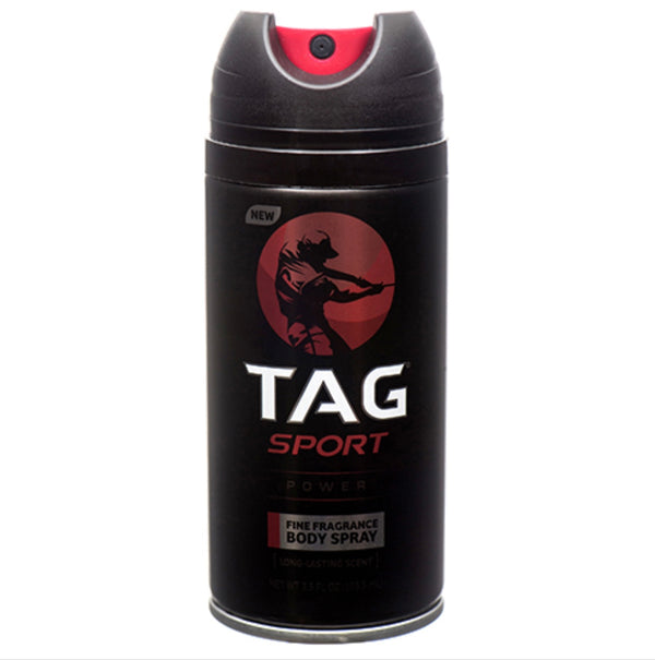 Tag Sport Body Spray Power 3.5 oz