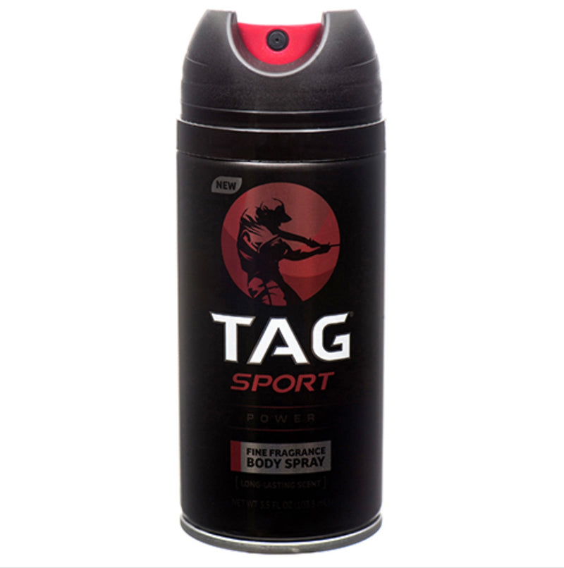 Tag Sport Body Spray Power 3.5 oz