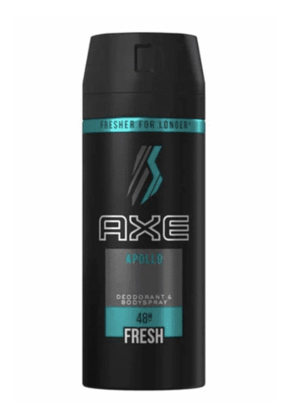 Axe Deodorant Body Spray Apollo Scent (4oz)
