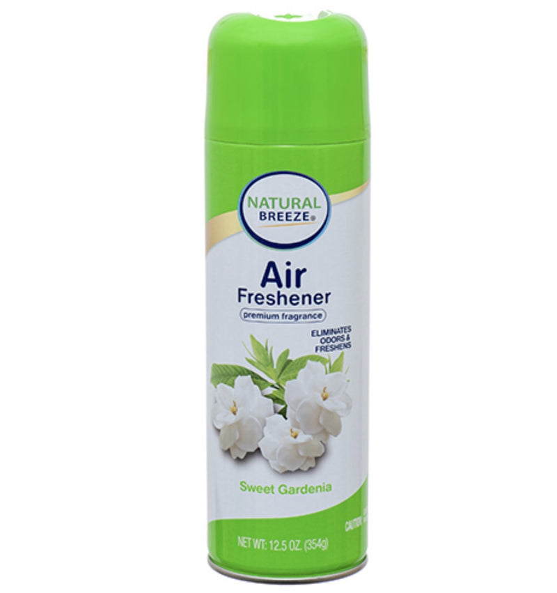 Natural Breeze Air Freshener (Sweet Gardenia Scent) 12.5oz