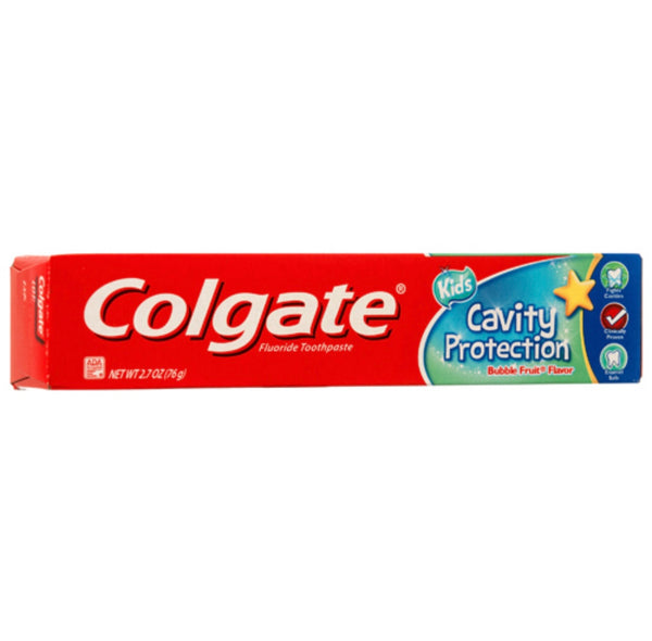 Colgate Kids Toothpaste Cavity Protection Bubble Fruit 2.7 oz