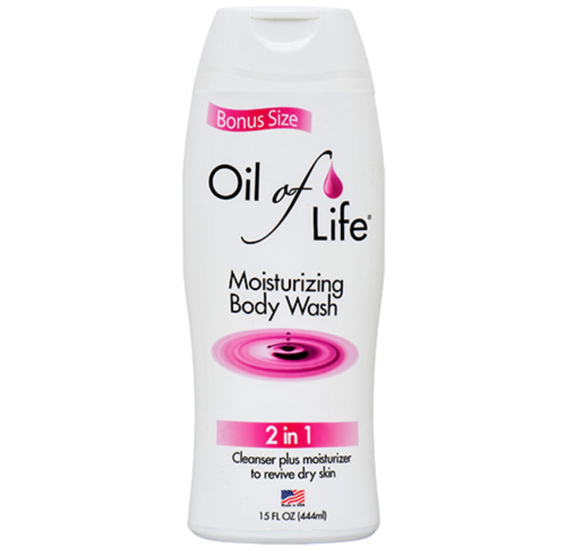 Oil of Life 2 in 1 Moisturizing Body Wash 15 oz