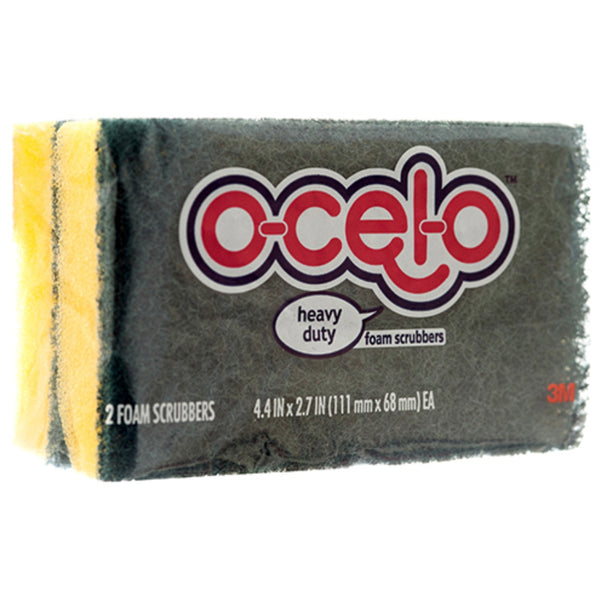 3M O-Cell-O Foam Scrubber Heavy Duty 2 Pk