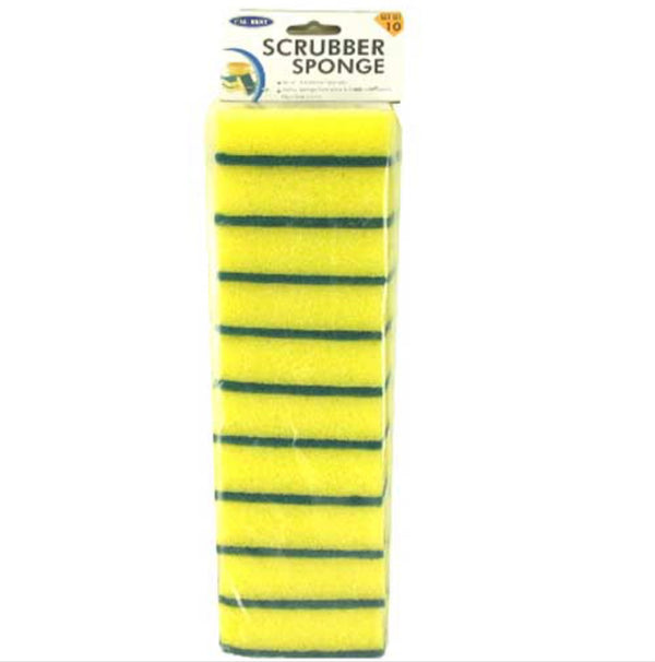 Nuvalu Scrubber Sponge 10 Pk