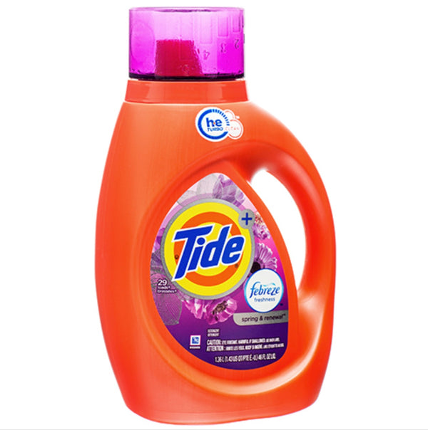 Tide Liquid Detergent Febreze 46 oz