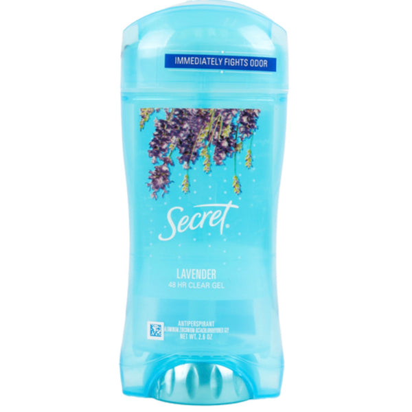 Secret 48Hr Clear Gel Lavender 2.6 oz
