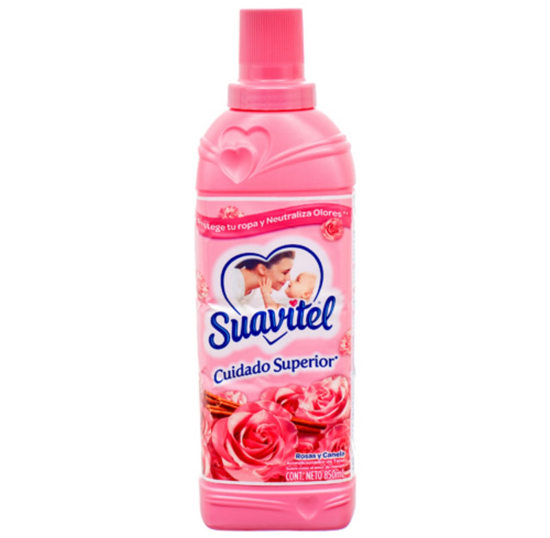 Suavitel Fabric Softener Rosas and Canela Scent 850 ml