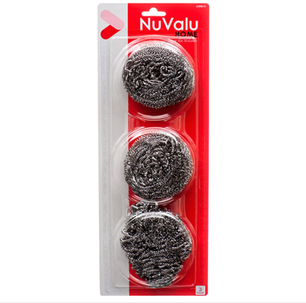 Nuvalu Scrubber Large Scourer 3 Pk