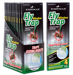 Kingman Window Fly Trap 4 Pk