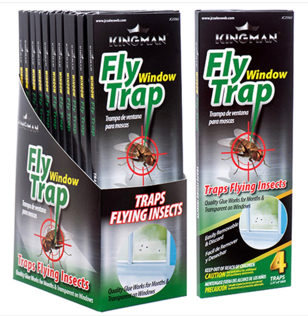 Kingman Window Fly Trap 4 Pk