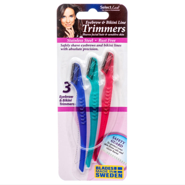 Select Lash Eyebrow Trimmers 3 Pc