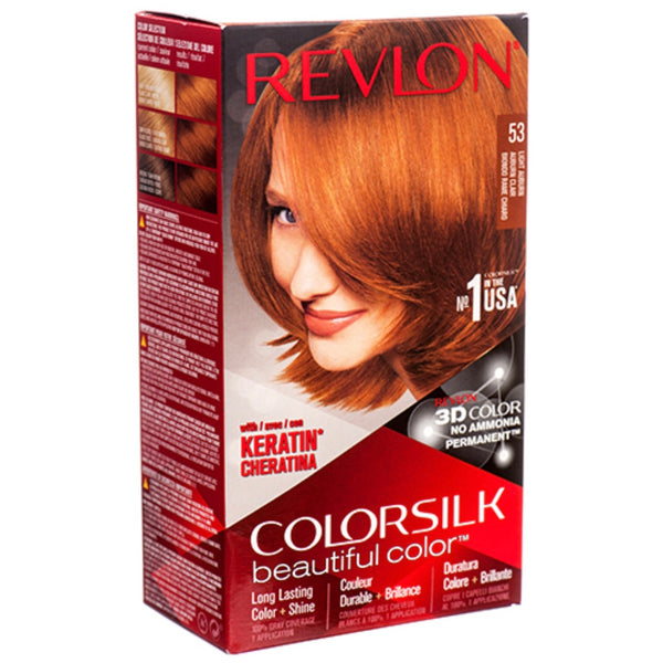Revlon Hair Color, Colorsilk Light Auburn #53