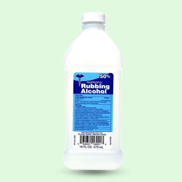 Isopropyl Rubbing Alcohol 50% 16 oz