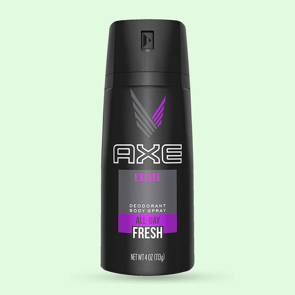 Axe Bodyspray  Deodorant Excite Scent 4oz