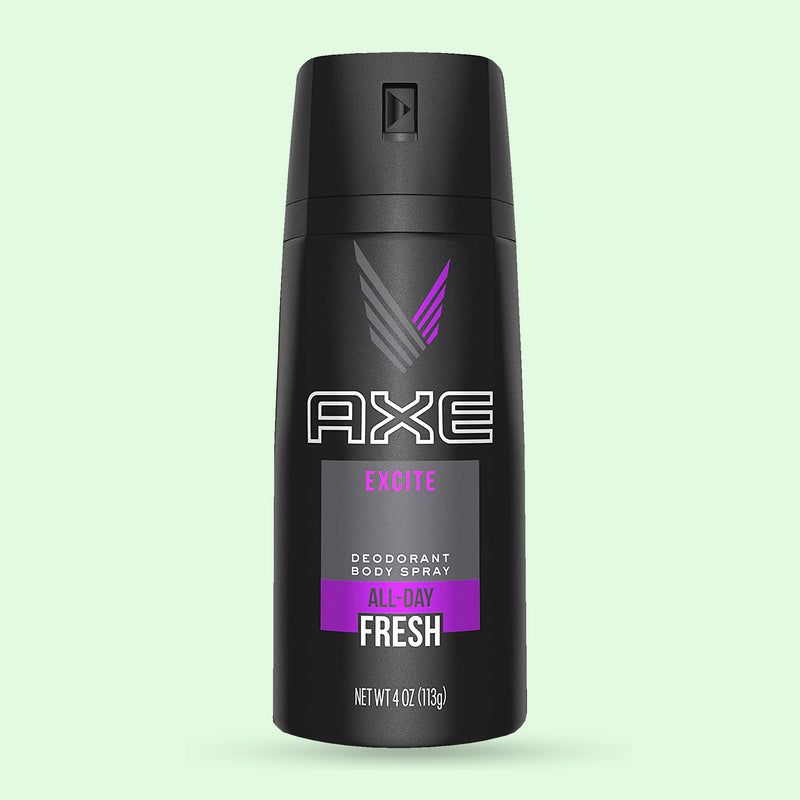 Axe Bodyspray  Deodorant Excite Scent 4oz