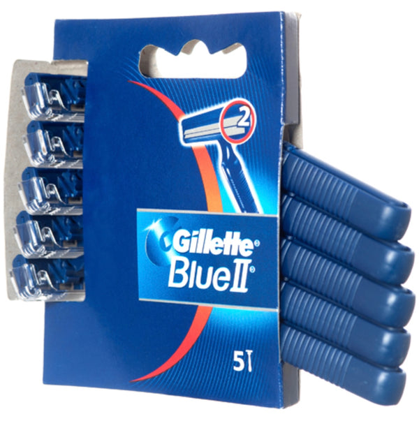 Gillette Razors Blue II 5 Pk