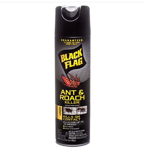 Black Flag Ant & Roach Killer Lemon Scent 17.5 oz