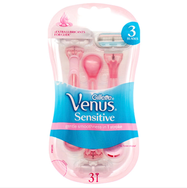 Gillette Venus Razors Sensitive 3 Pk