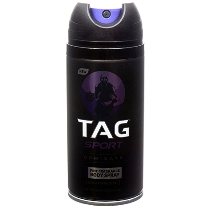 Tag Sport Body Spray Dominate 3.5 oz