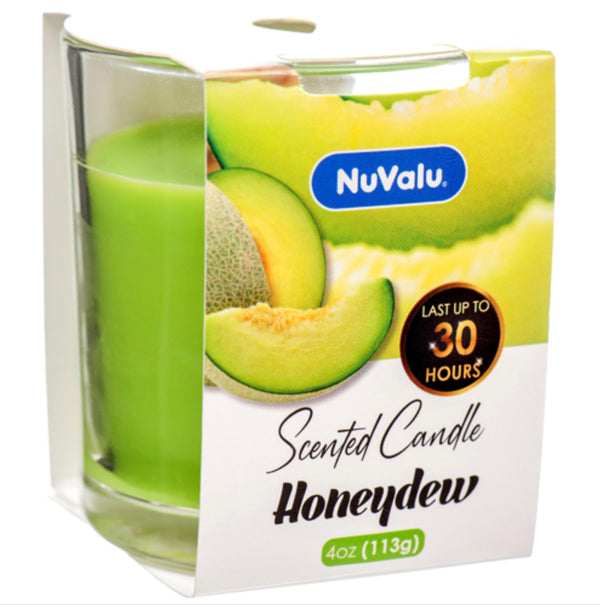 Nuvalu Candle Tumbler Honeydew Scent 4 oz