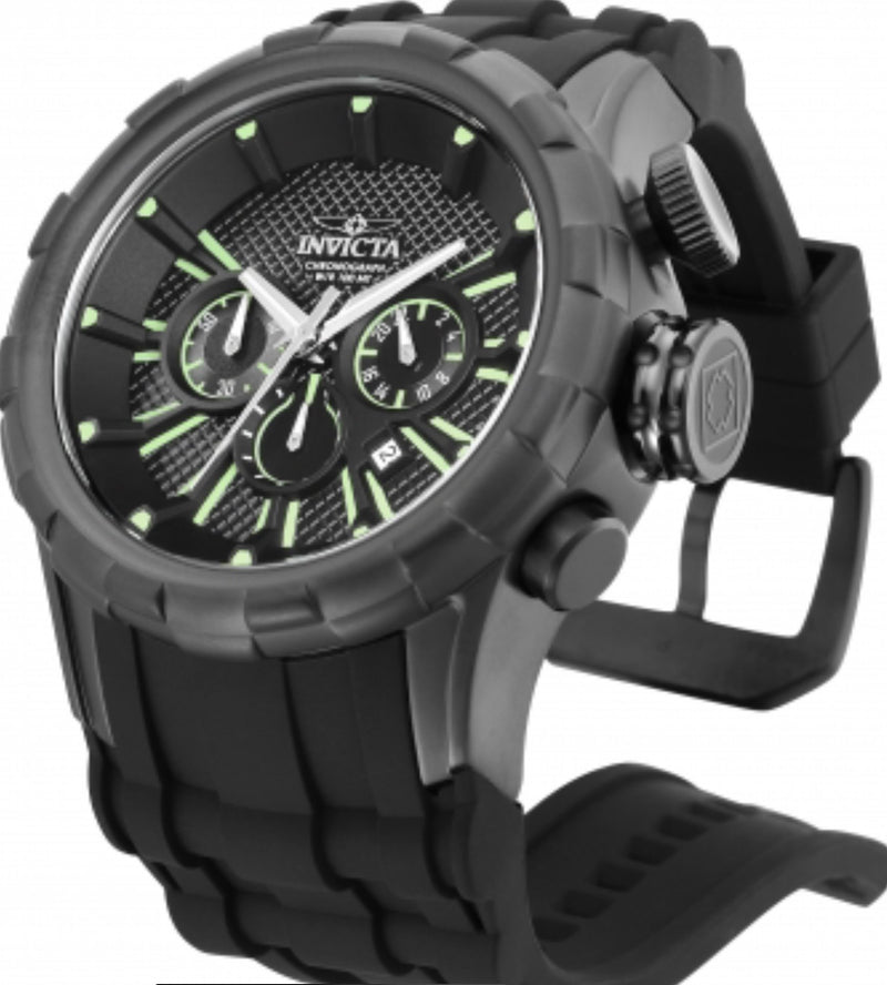 Invicta I-Force Quartz Men's Black Watch - 52mm  - (16974-SPECIAL)