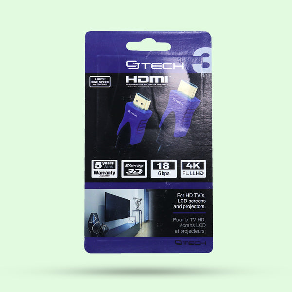 CJ Tech HDMI Cable 3ft