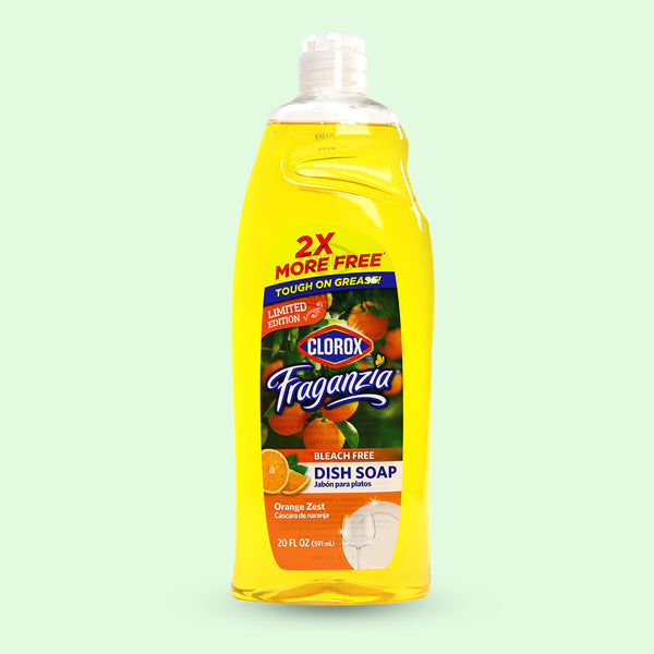 Clorox Fraganzia Dish Detergent (Orange Zest) 20oz
