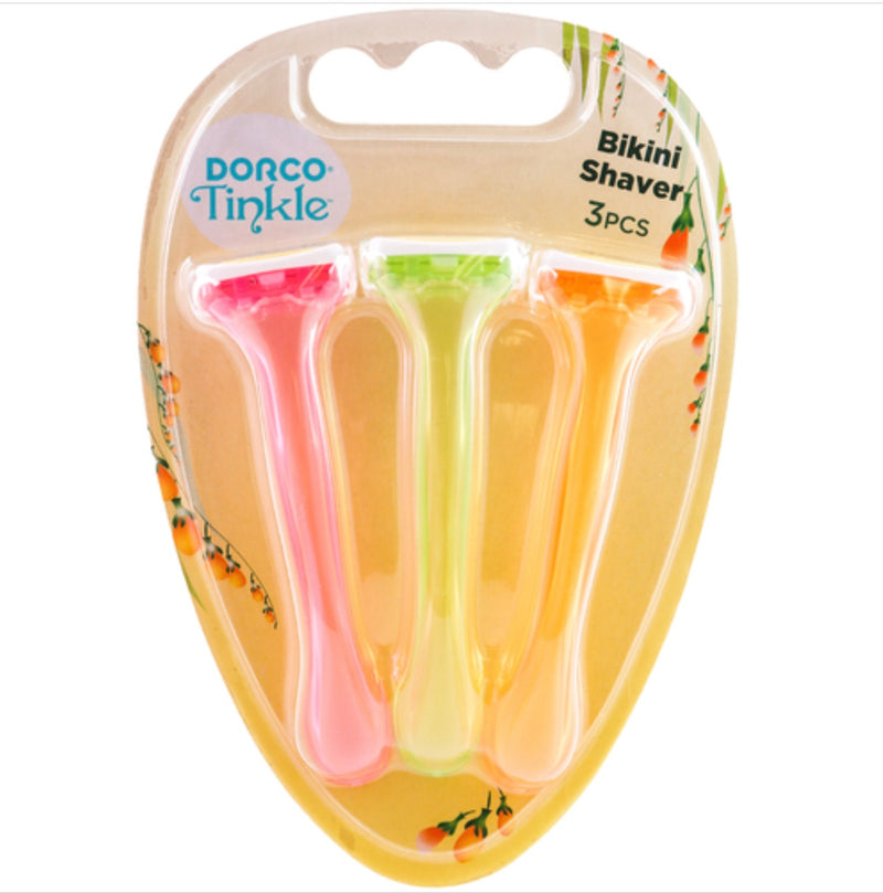 Dorco Tinkle Bikini Razors 3 Pk